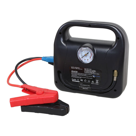 12V Lithium Multi-Function Jump Starter and Built-in Inflator