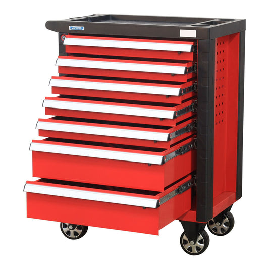 Drawer trolley cabinet with ball bearing slide