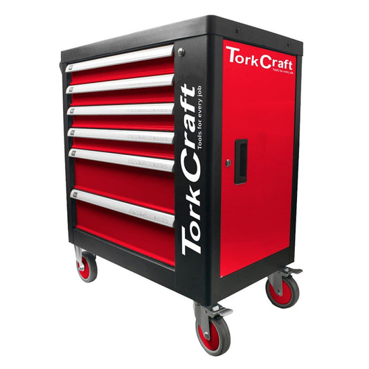184-Piece 6-Drawer, 1-Door Tool Cabinet with Wheels