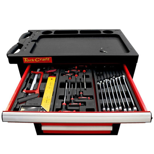196 Piece 6 Drawer Tool Cabinet with Wheels