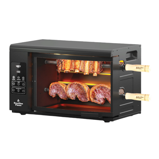 Churrasqueira elétrica série Volta com 2 espetos