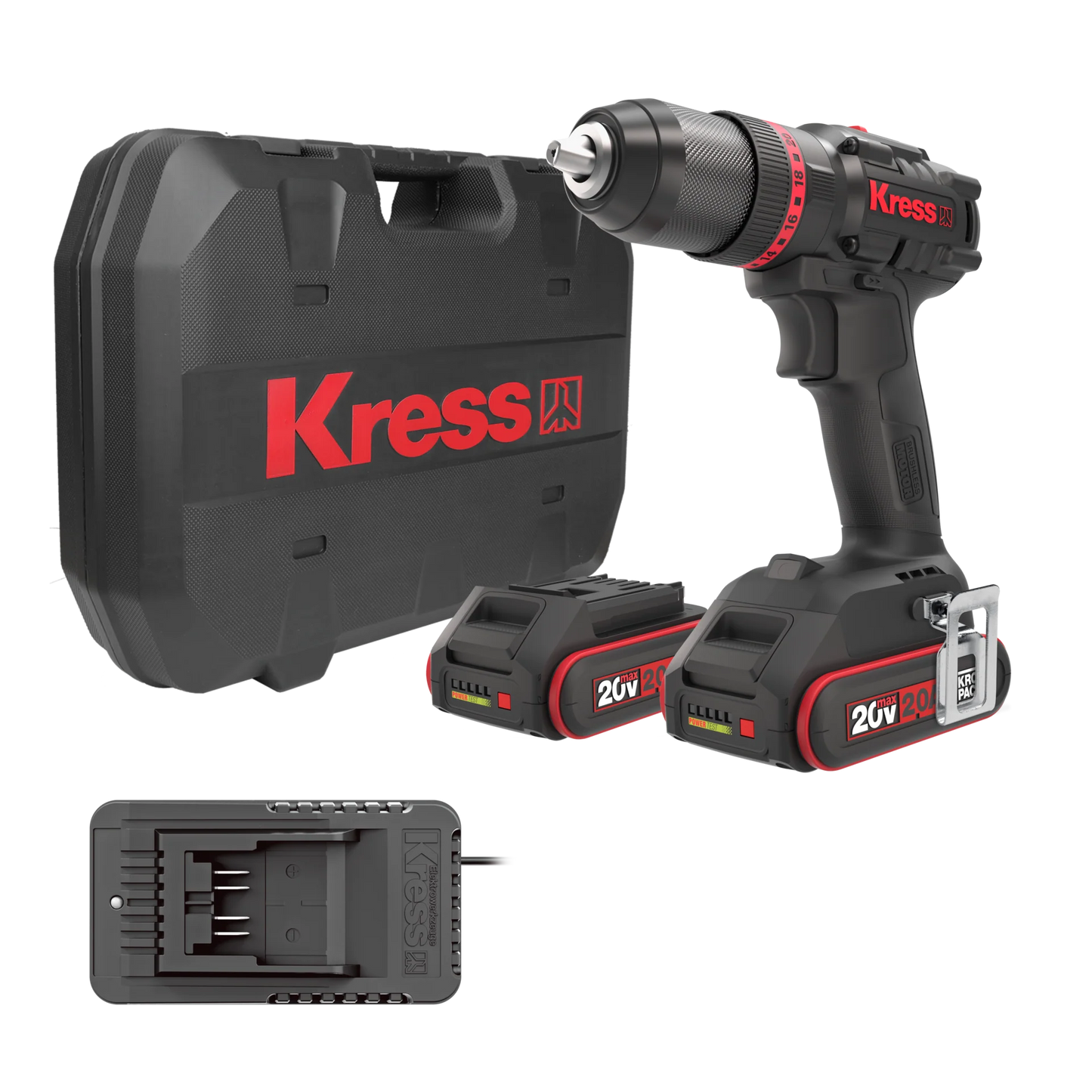 20V BL Hammer Drill with 2.0Ah Battery