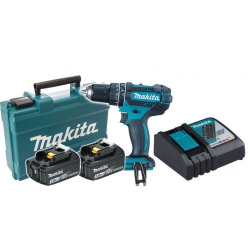 DHP482RFE 18V Cordless Drill and 2 Battery Combo