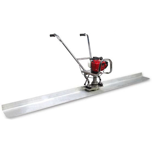 Vibrating concrete screed