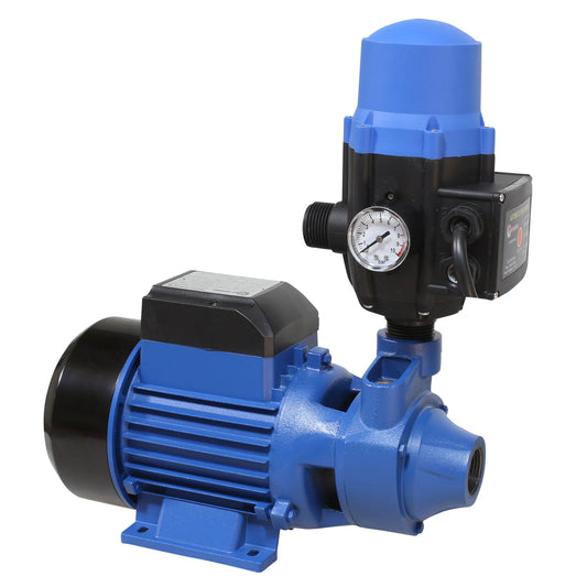 0.75 kW peripheral vane water pump with flow control switch