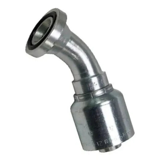 SAE Flange Head with 45° Elbow