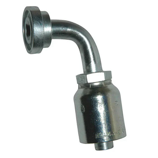 SAE Flange Head with 90° Elbow