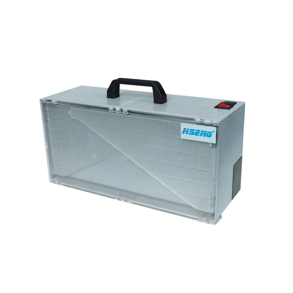 Airbrush paint booth with extractor