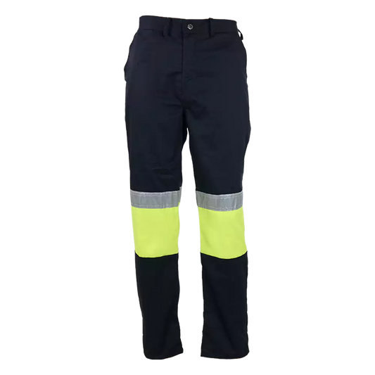 Calça refletiva 65/35 polialgodão