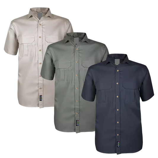 Short Sleeve Homemade Shirts for Men