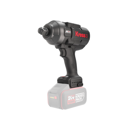 20V 1700Nm Brushless Impact Wrench with 4 Modes