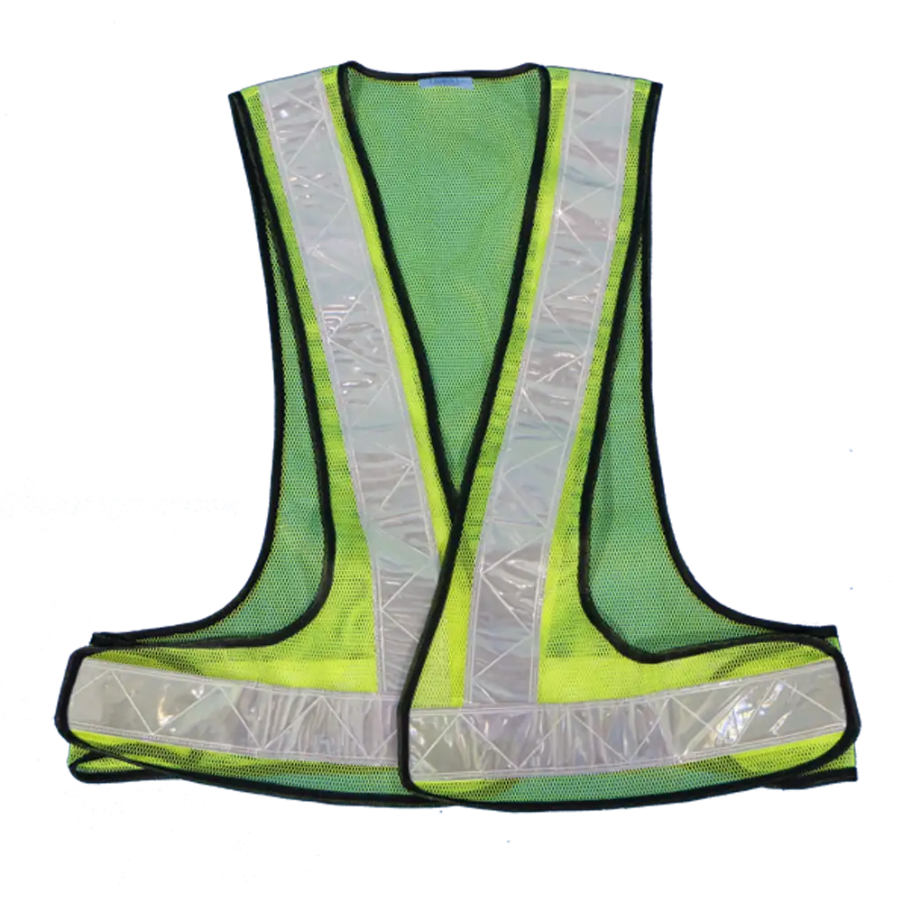 Reflective mesh vest with velcro