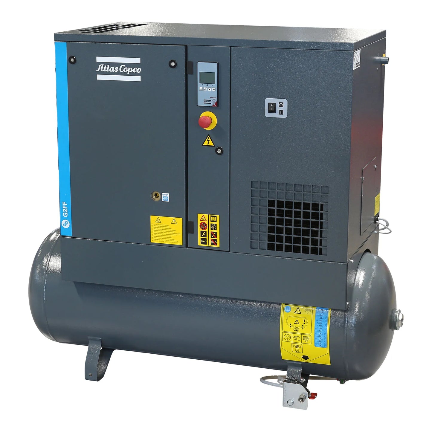 200L 3HP/2.2KW 220V Rotary Screw Compressor with Dryer