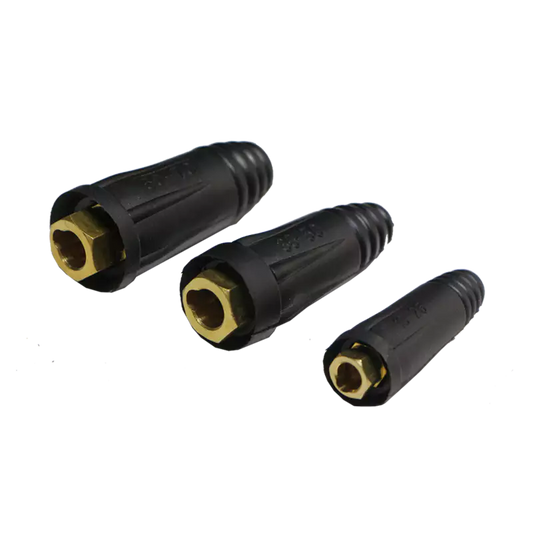 Dinse type cable connector