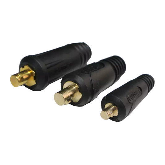 Dinse type cable connector
