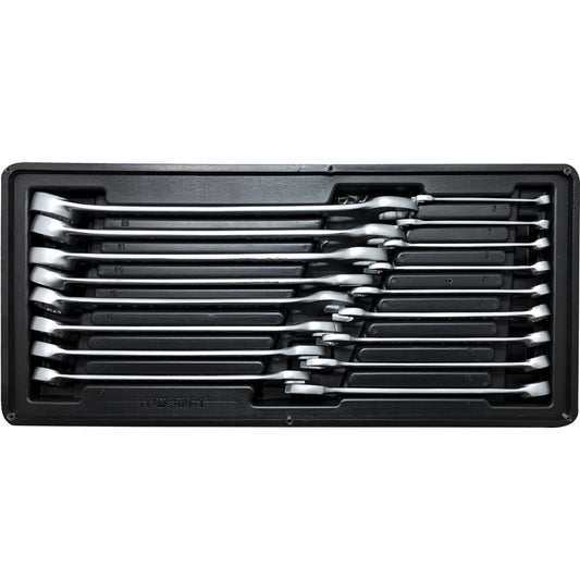 17-piece bezel mouth set with a tray
