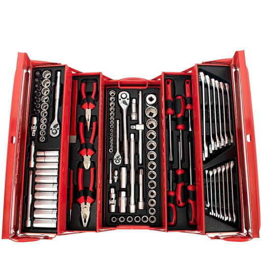 172-Piece Mechanic's Cantilever Tool Set with Metal Case