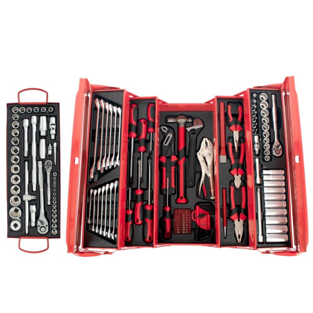 172-Piece Mechanic's Cantilever Tool Set with Metal Case