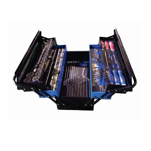 62-piece metal case tool set