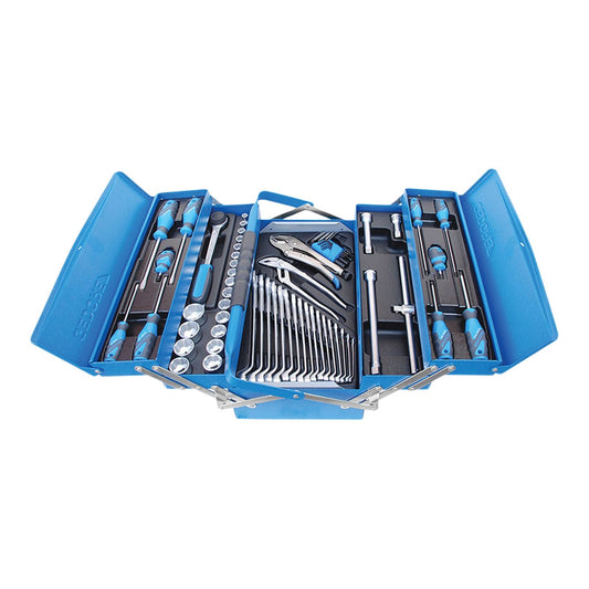 67-piece tool set with metal case