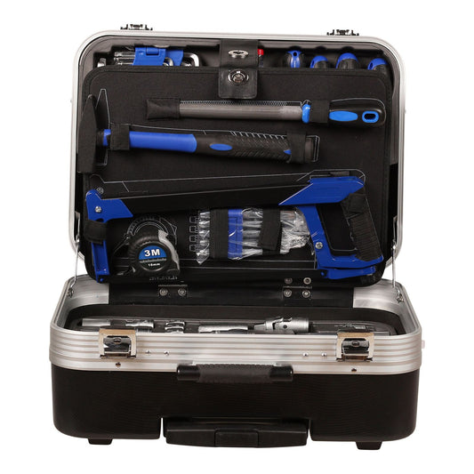 132-piece tool set with ABS trolley