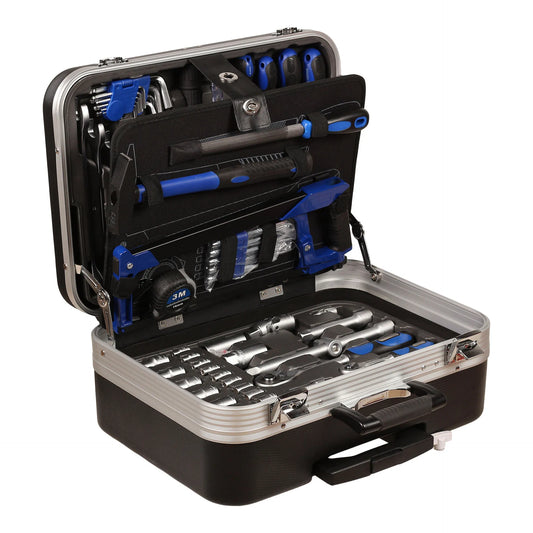 132-piece tool set with ABS trolley