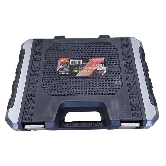 75-piece tool set with plastic case