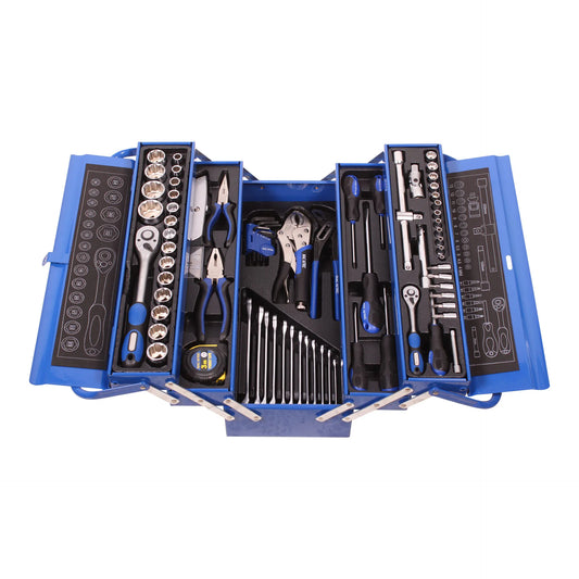 85-piece tool set with metal case