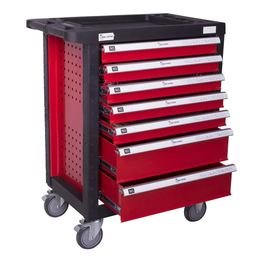 88-piece tool set with 7-drawer metal box