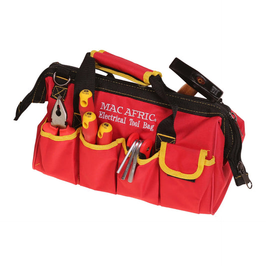 42-piece electrician tool set with bag