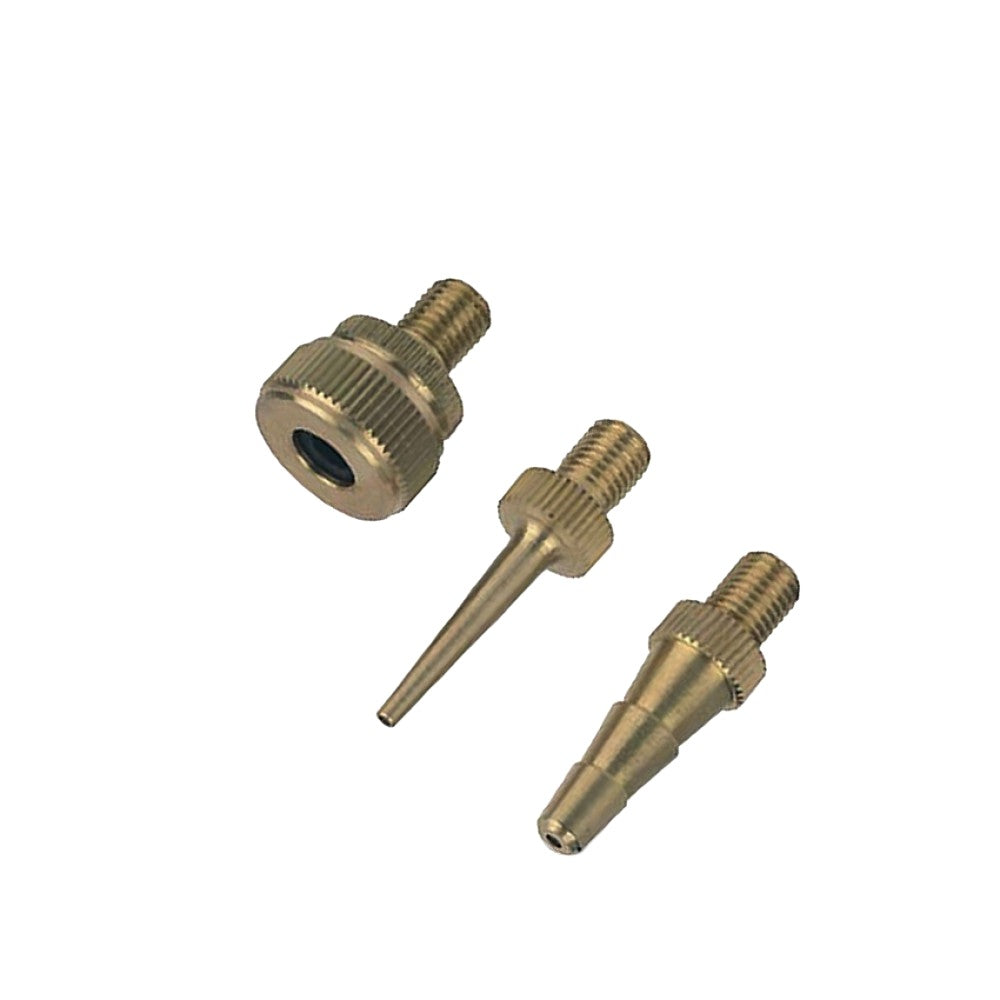 Inflation kit for Schrader balls for Presta valves and inflatables