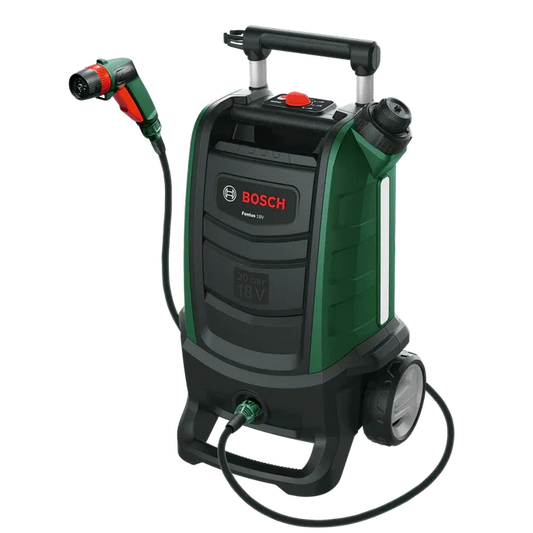 Fontus 18V High Pressure Washer Set