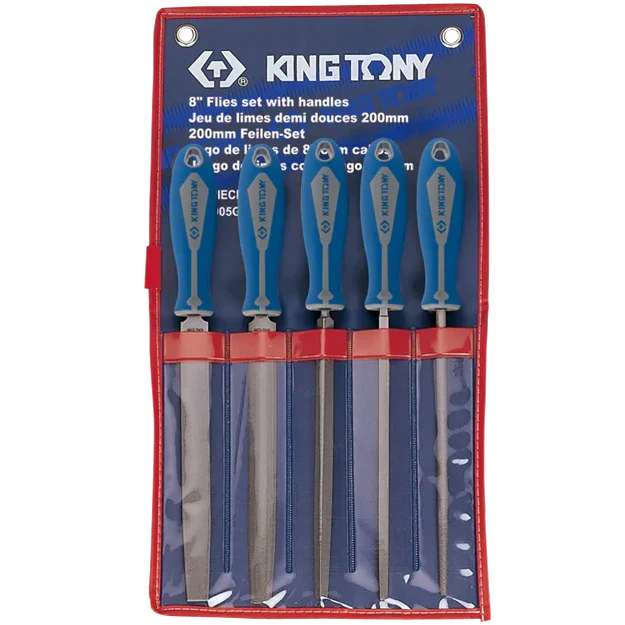 5-piece 250mm file set