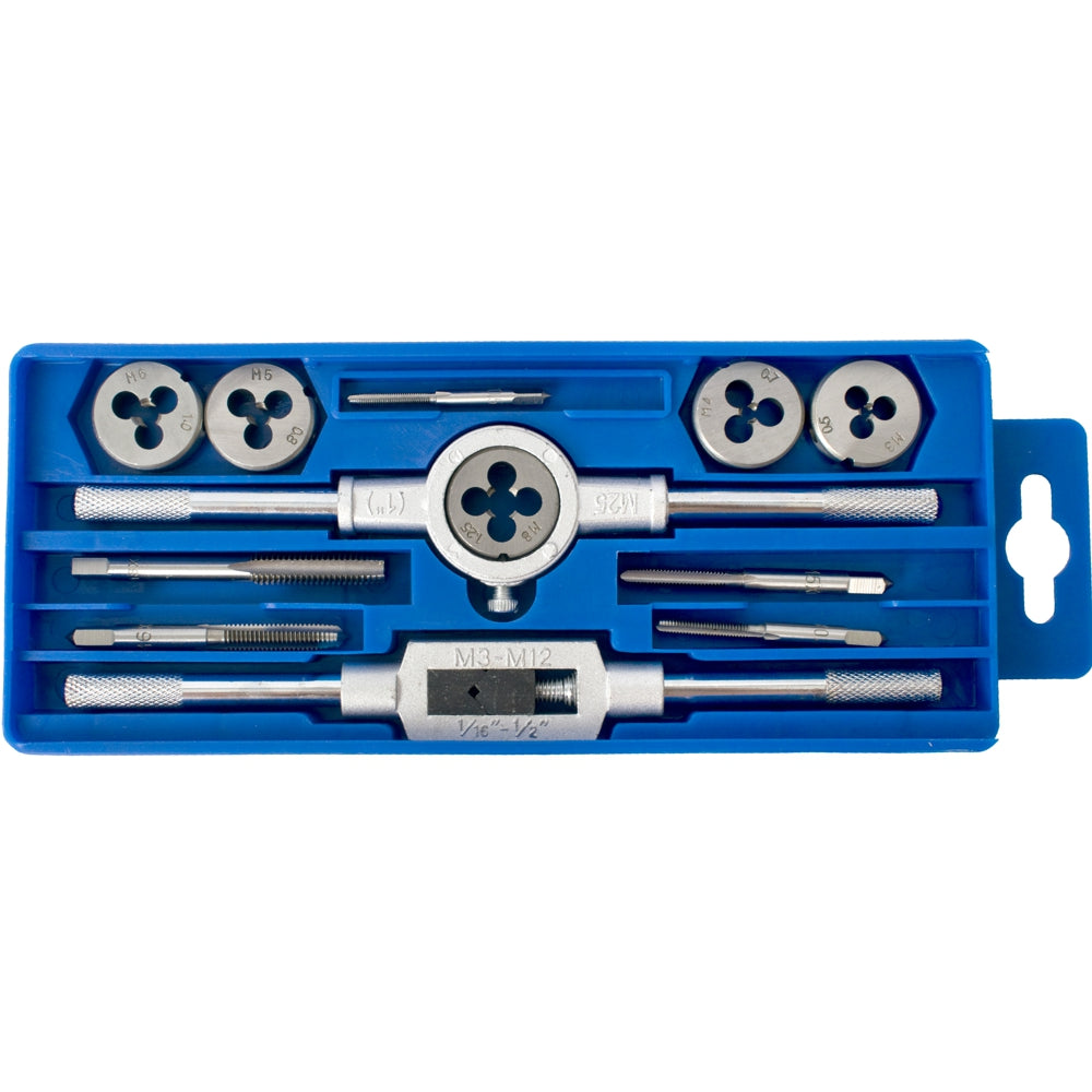 WS 12-piece tap and die set