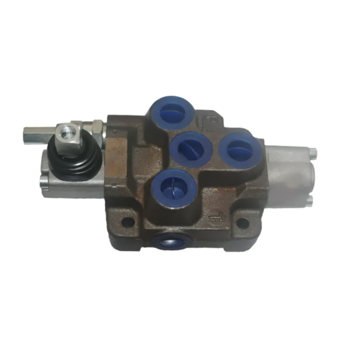 Double acting spool control valve