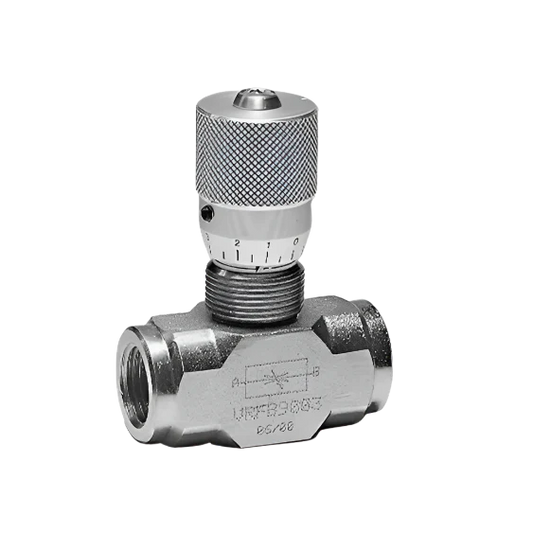 Flow control needle valve