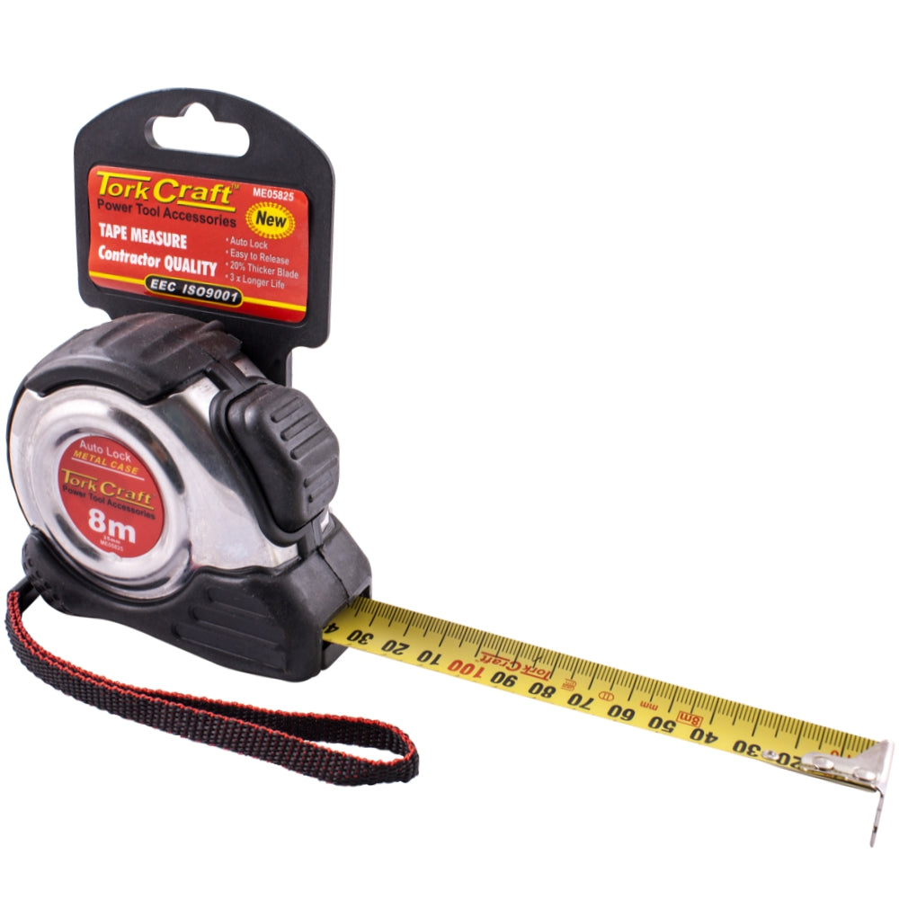 Self-locking tape measure