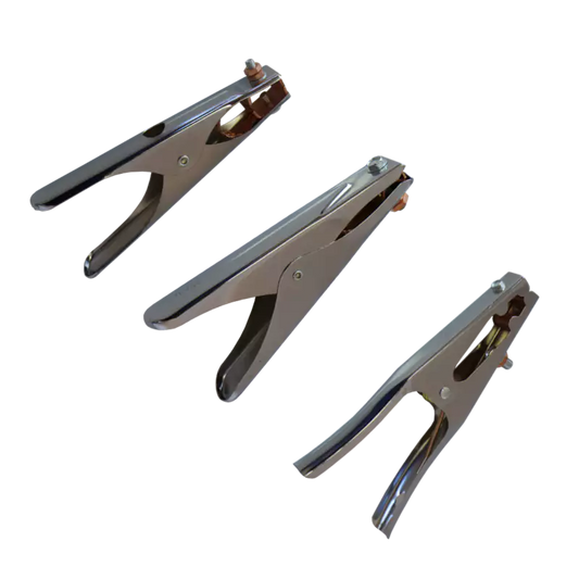 Crock type grounding clamp