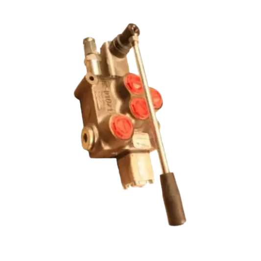 Bank lever control valve