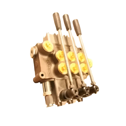 3-bank lever control valve
