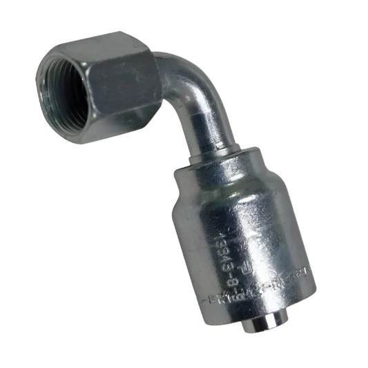 Female JIC with 90° elbow