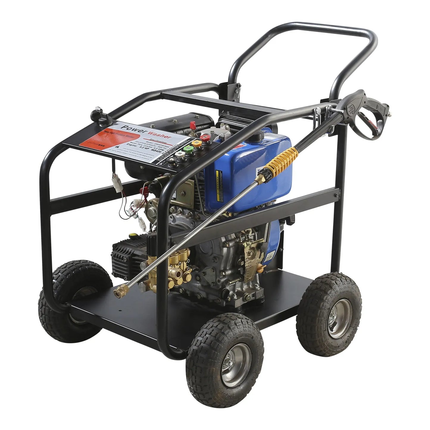 3600 PSI Diesel Powered Pressure Washer with Electric Start