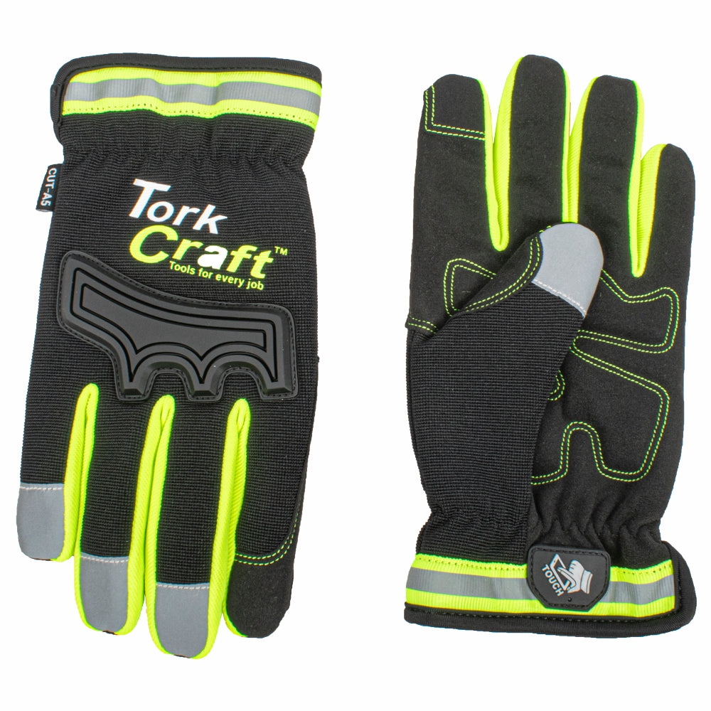 Fully lined anti-cut gloves in A5 material