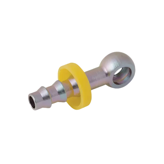 Metric banjo push-lok barb