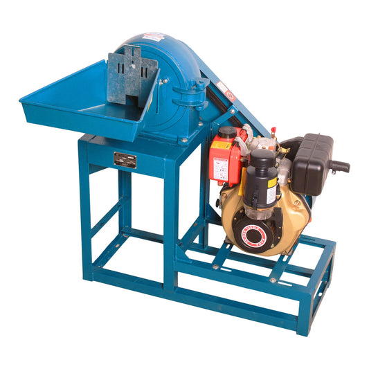 Diesel powered corn powder crushing machine
