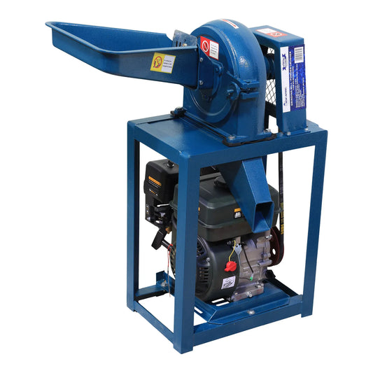 Gasoline powered corn powder grinding machine