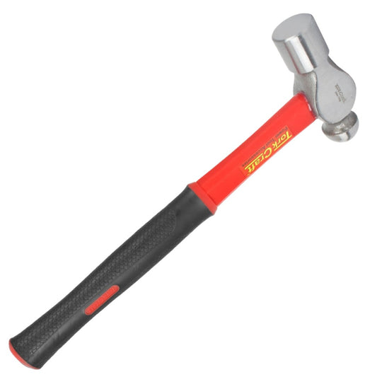 Ball peen hammer with fiberglass handle