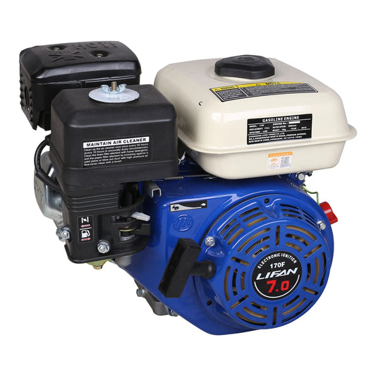 Engine including pulley and accessories for COMPRE-071