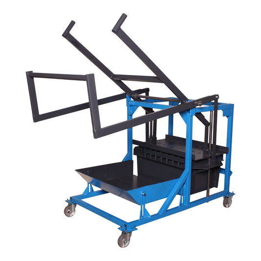 Manual hollow brick press for 390 x 190 x 140mm bricks premium