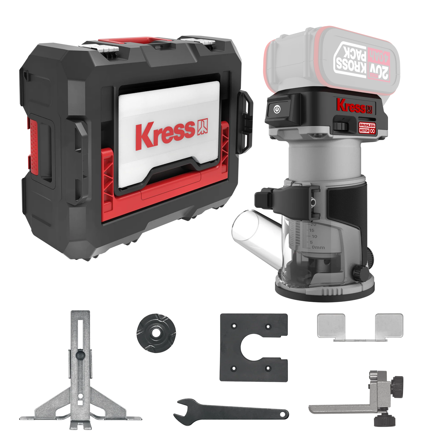 20V Brushless Edge Router
